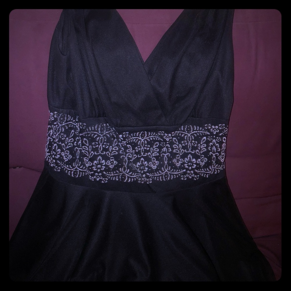 Black formal prom dress/cocktail dress